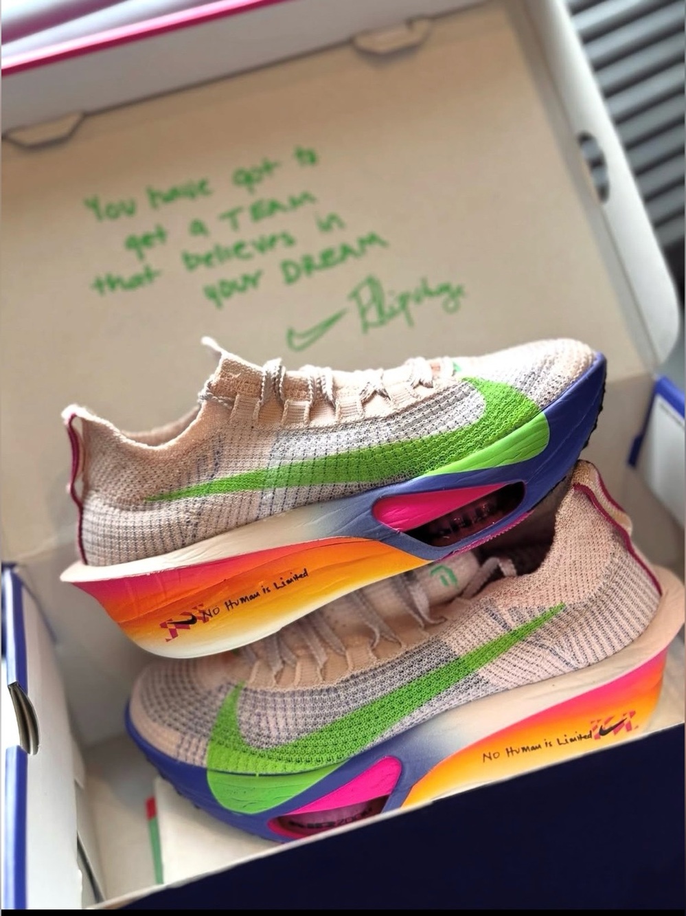 Nike Air Zoom Kipchoge Unlimited Alphafly Next % 3 Running IM6365-600 Wmns 10